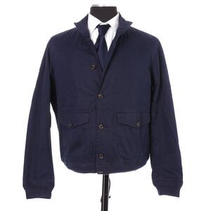 NWT $498 Polo Ralph Lauren Cotton Men's Windowpane Lined Bomber Jacket, Large